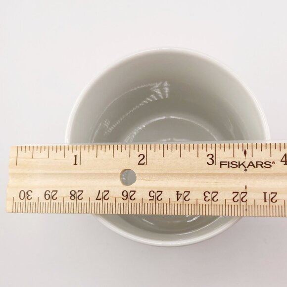 VINTAGE Ulm Danube River German cityscape image white black ceramic mug teacup - Picture 3 of 12